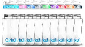 12oz. Plastic Bottle & Comfort Grip Lid