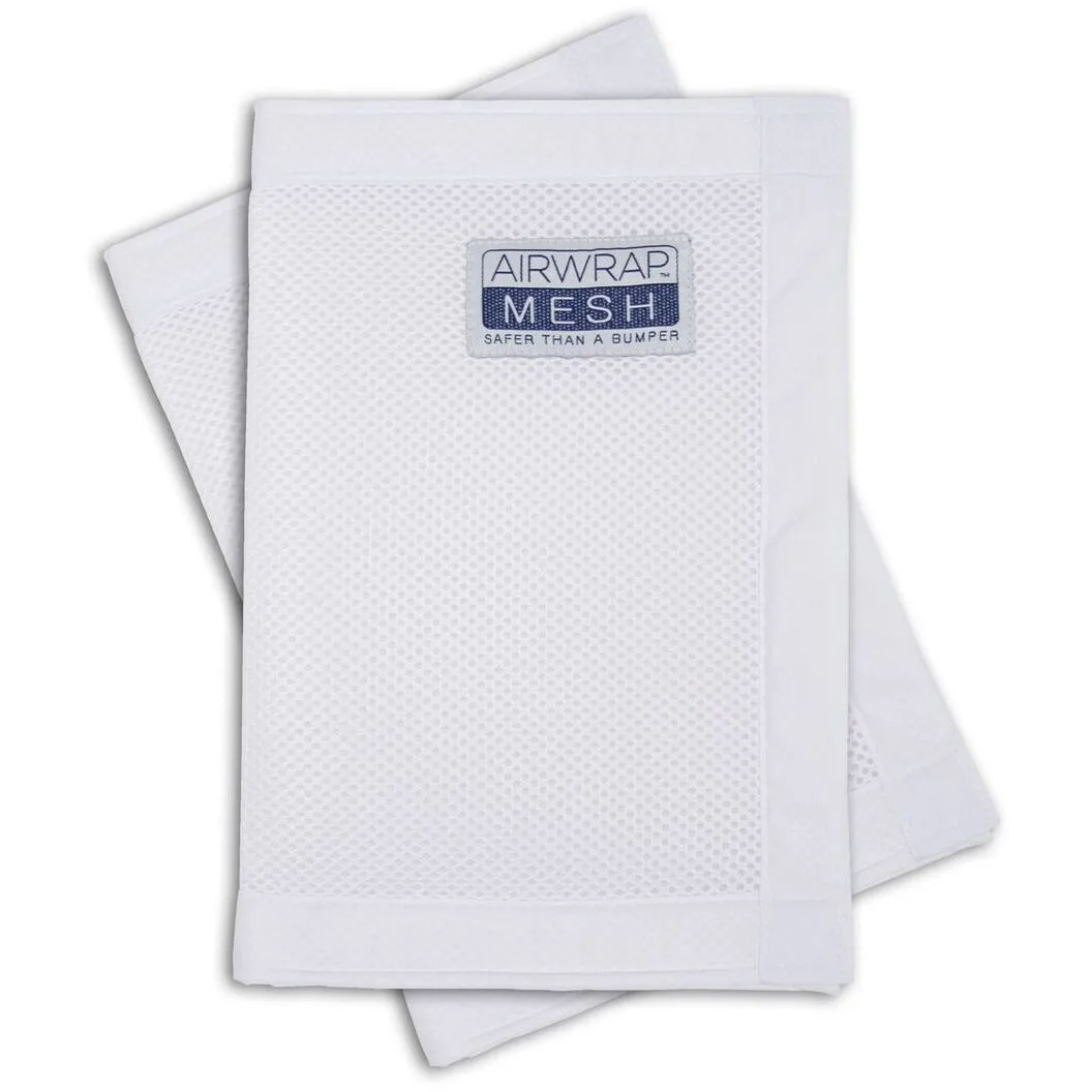 Airwrap Mesh Cot Liner - 2 Sides White