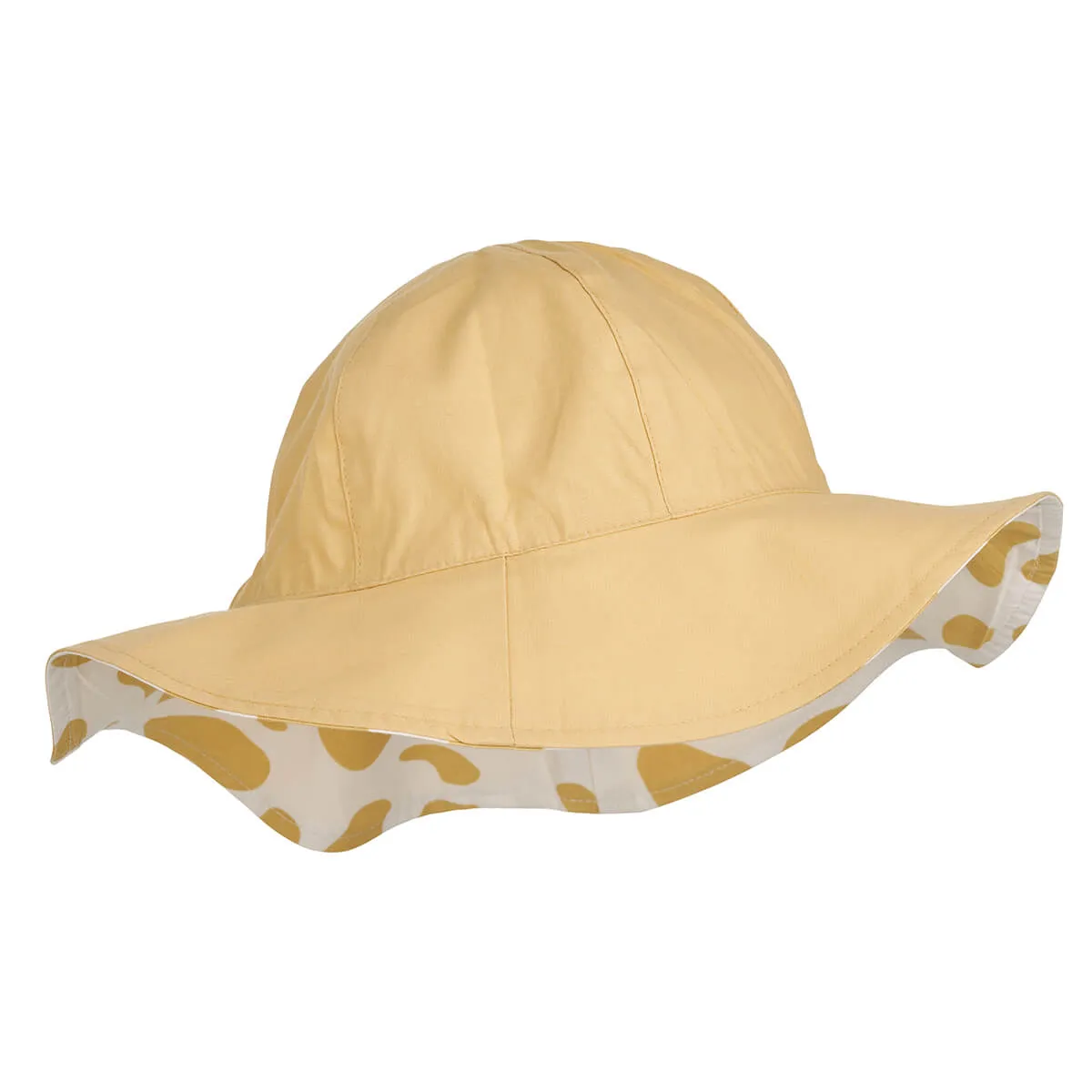 Amelia Reversible Baby Sun Hat in Leo / Jojoba by Liewood - Last Ones In Stock - 0-12 Months