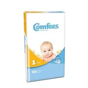 Attends CMF-1 Comfees Baby Diapers Pack of 50