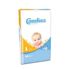 Attends CMF-1 Comfees Baby Diapers Pack of 50