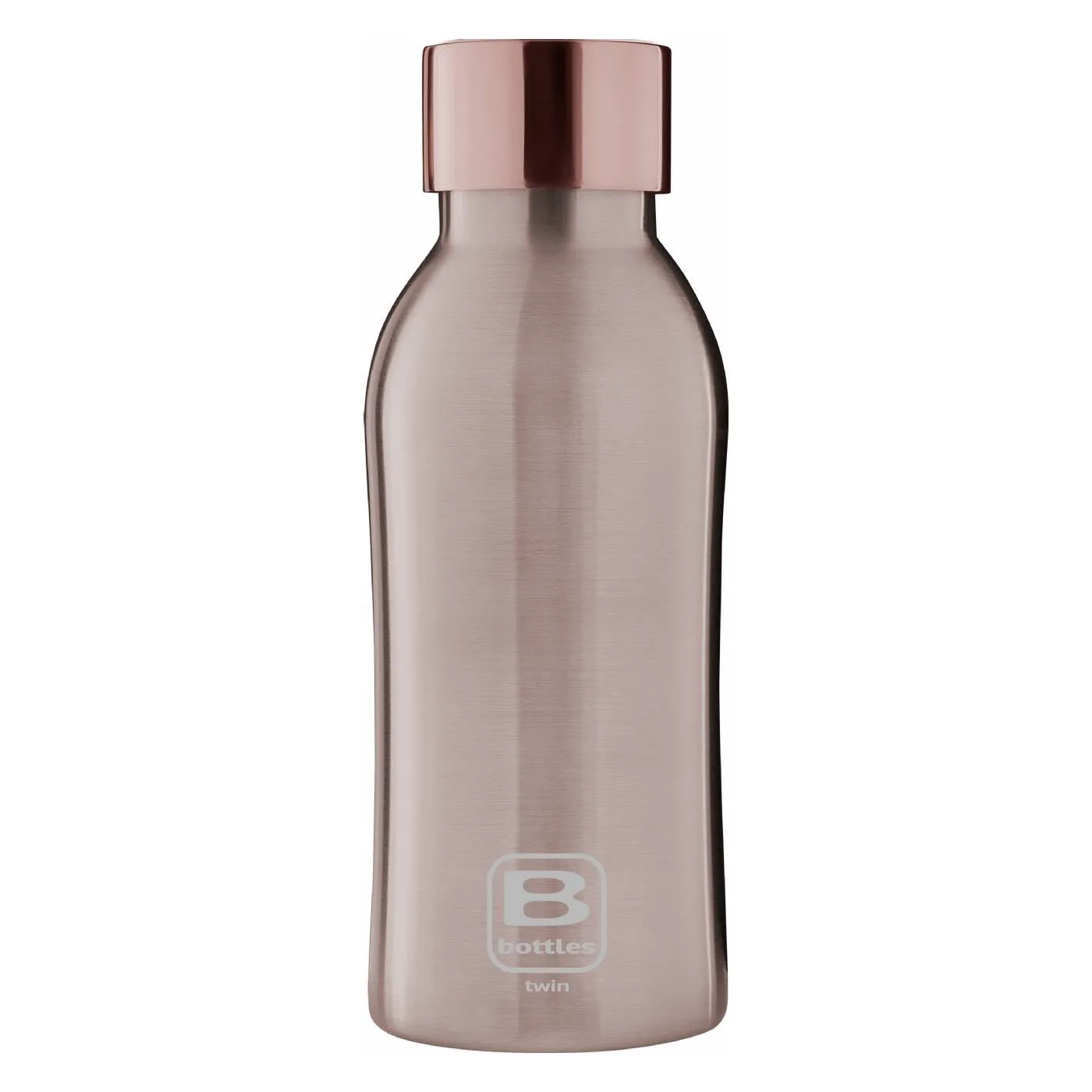 B BOTTLE BRUSHED ROSE GOLD