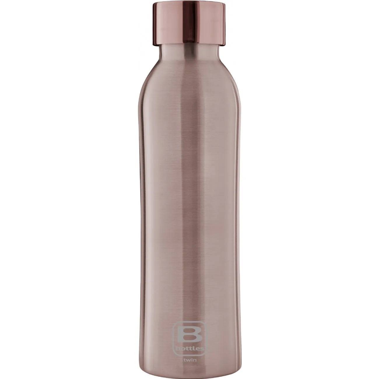 B BOTTLE BRUSHED ROSE GOLD