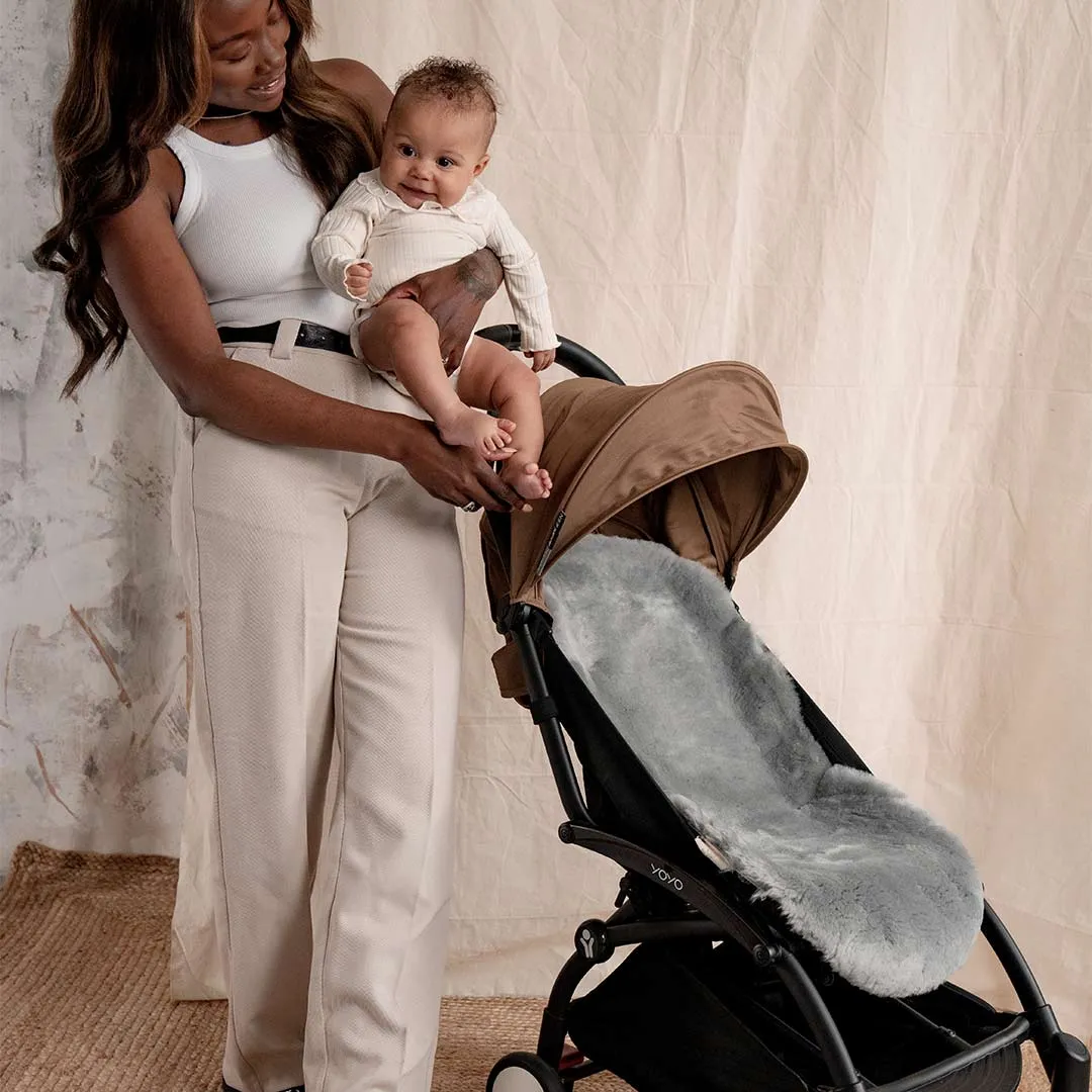 Baa Baby Pram Style Liner - Grey