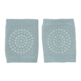 Baby anti-slip knee pad with grip for crawling - Dusty Blue