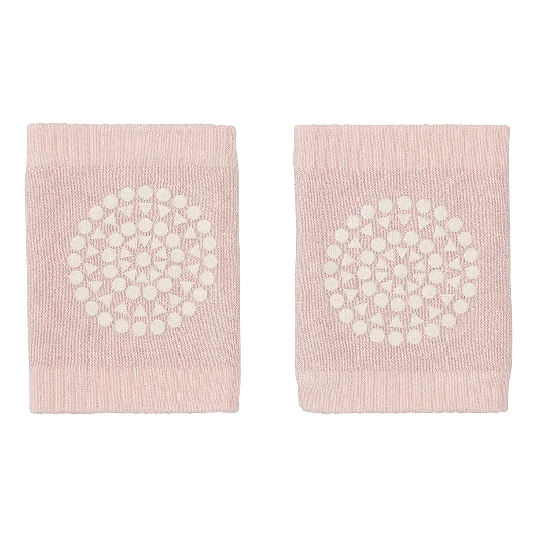 Baby anti-slip knee pad with grip for crawling - Soft Pink
