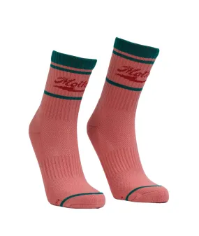 Baby Steps Socks- Mother Coral/Green
