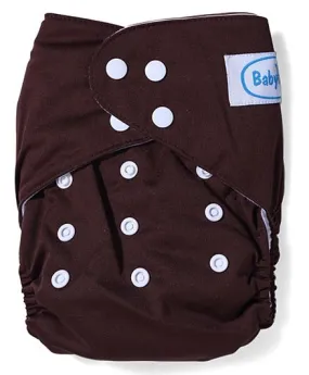 Babyhug Free Size Reusable Cloth Diaper With Insert - Brown