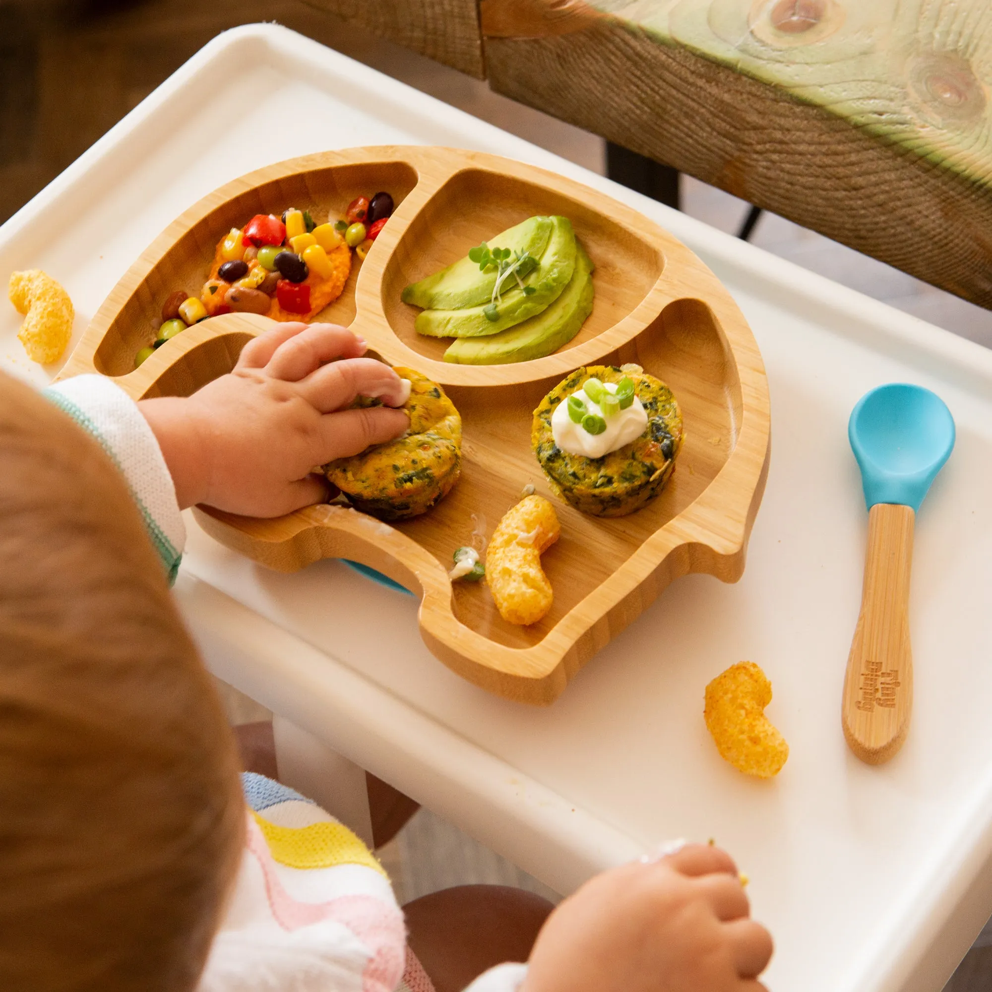 Bamboo Soft Tip Spoons - Pack of Six - By Tiny Dining