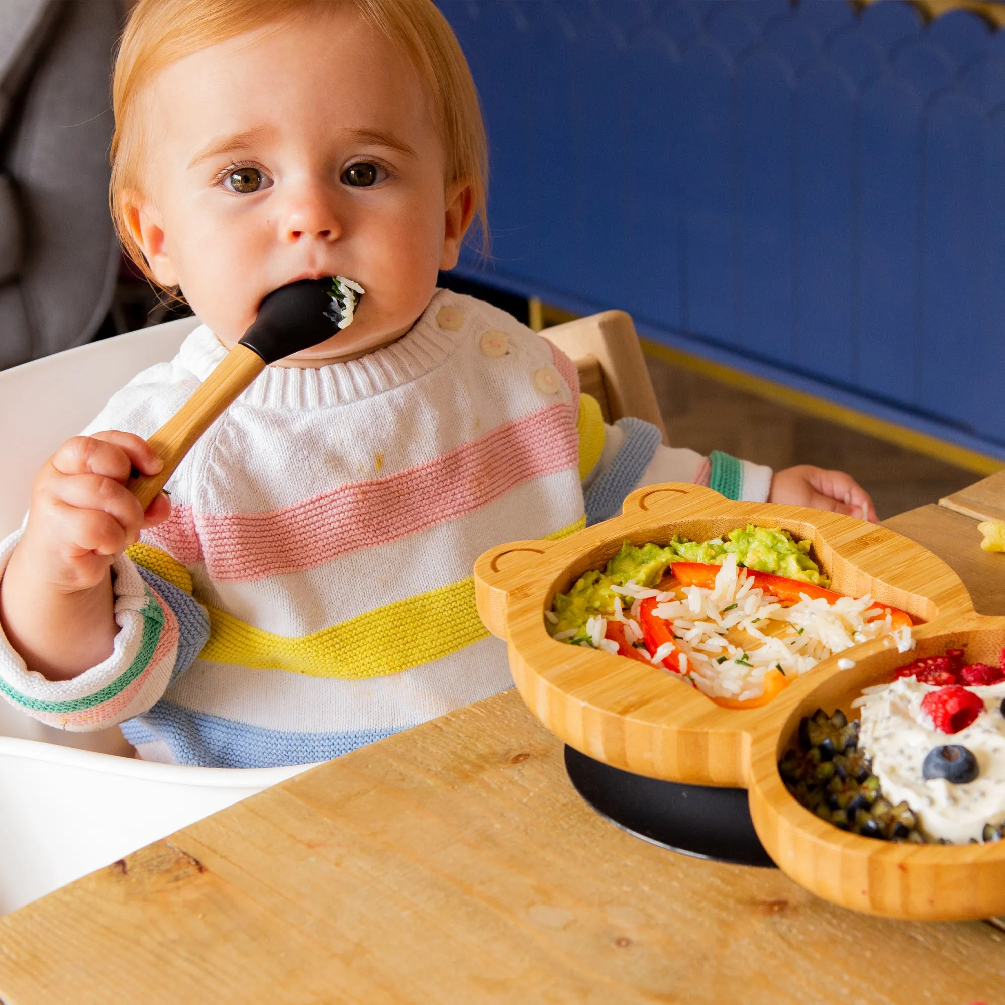 Bamboo Soft Tip Spoons - Pack of Six - By Tiny Dining