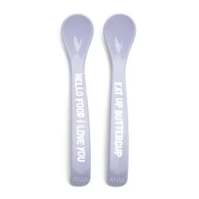 Bella Tunno Baby Spoon set: Eat Up Buttercup & Hello Food i love you