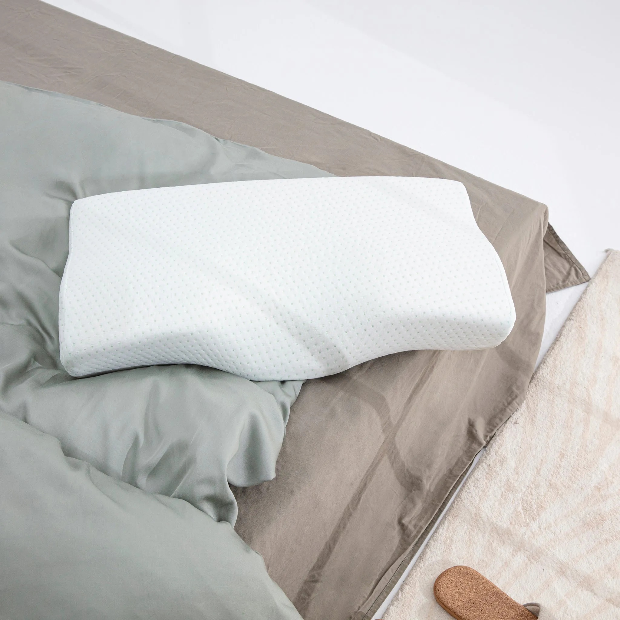 Best Memory Foam Pillow for Neck Pain Neck Support Pillow