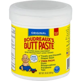 Boudreaux's Butt Paste Rash Cream, Original