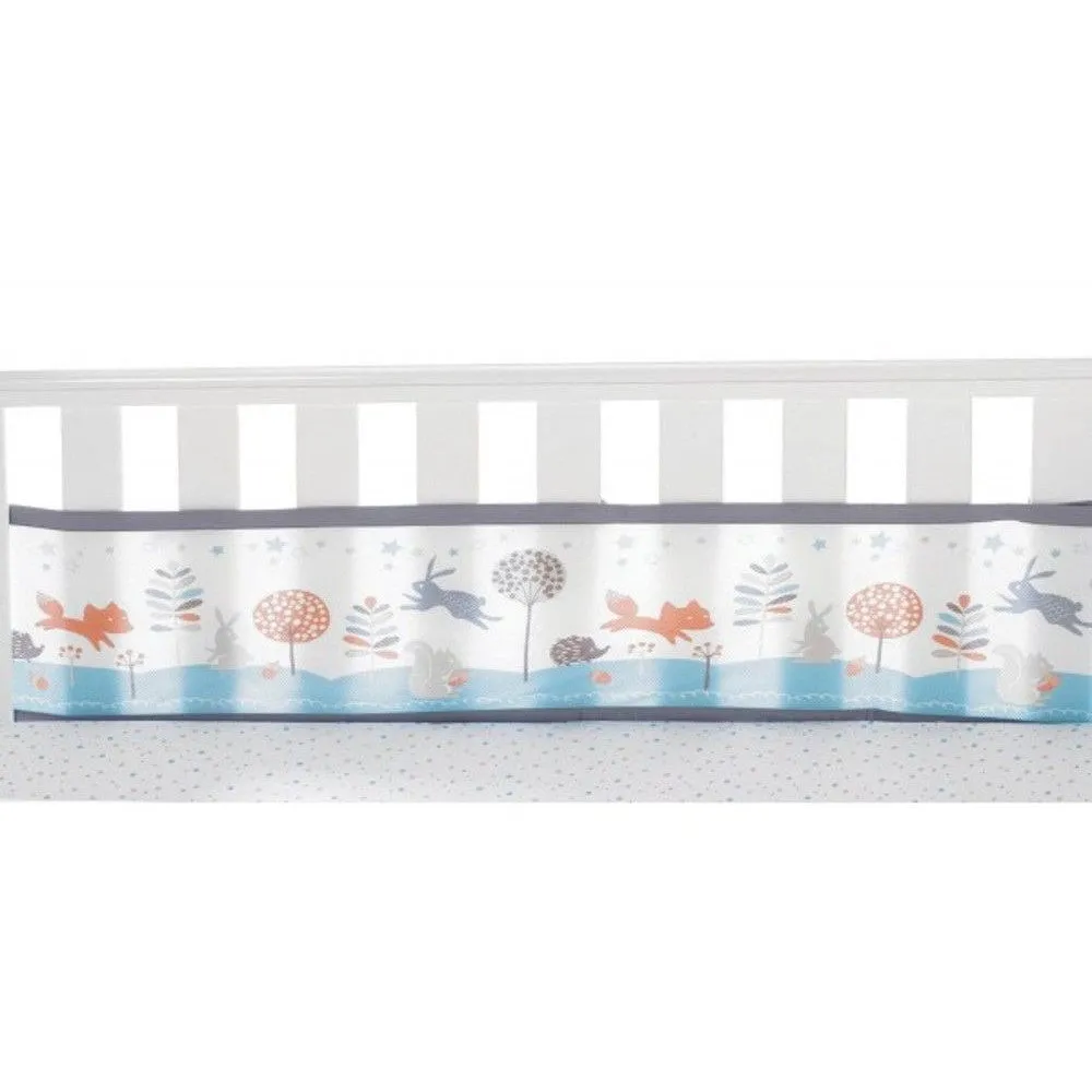 Breathable Baby - Breathable Mesh Cot Liner - Enchanted Forest (2 Sided)