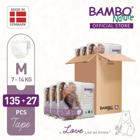 [BUNDLE] Bambo Nature Dream Maxi (M) - Size 4, (135 27pcs)