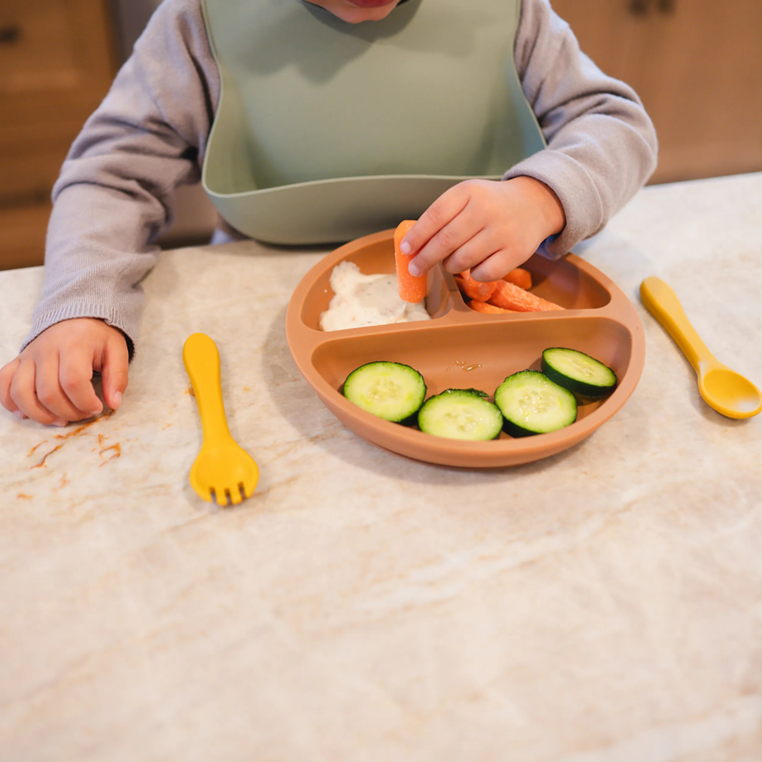 Charcoal Spoon And Fork Set