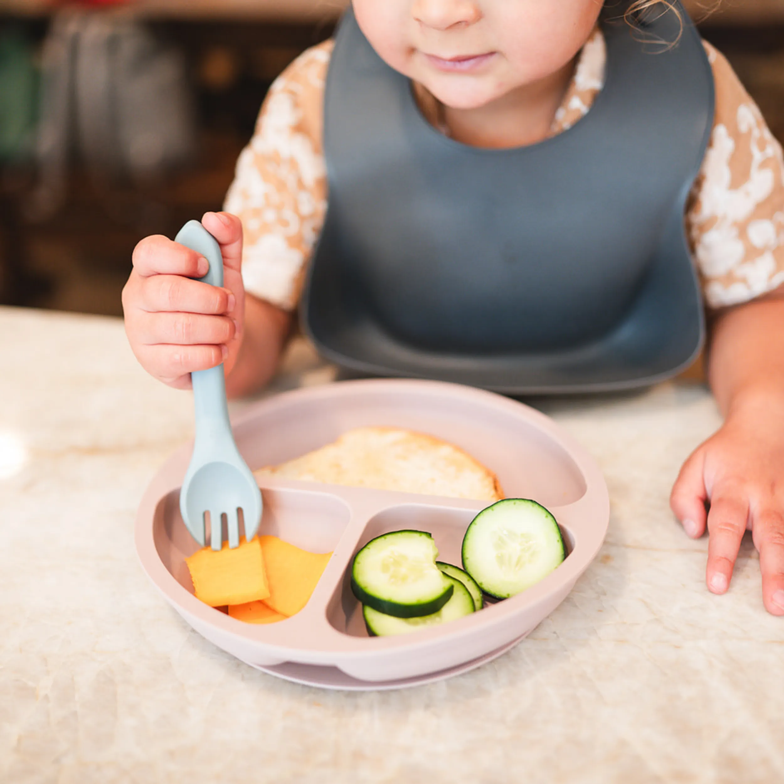 Charcoal Spoon And Fork Set