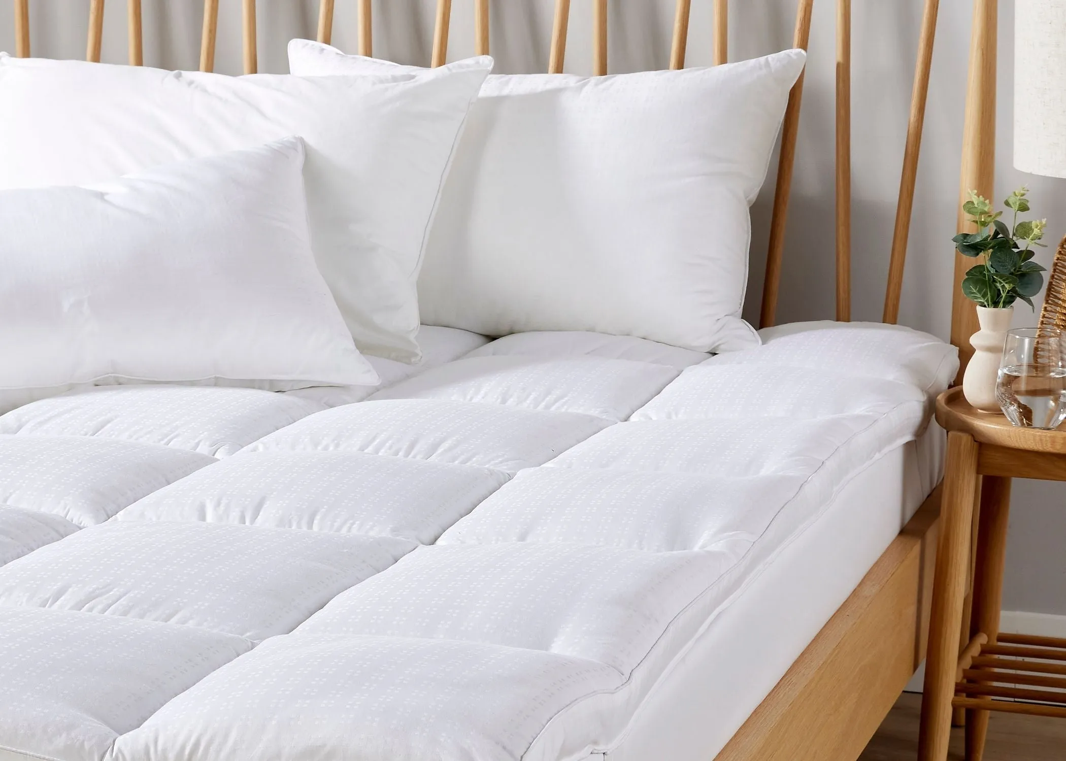 Christy "Sateen Touch" Anti Allergy Filled Pillow - Soft to Medium