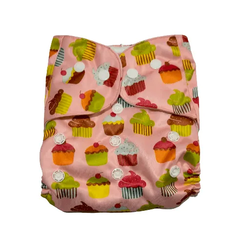Combo of 5 Reusable Diapers - Option H