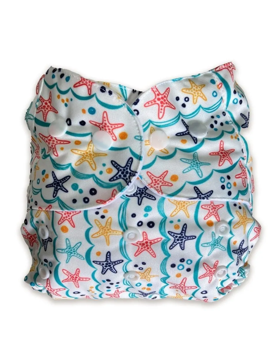 Combo of 5 Reusable Diapers - Option H