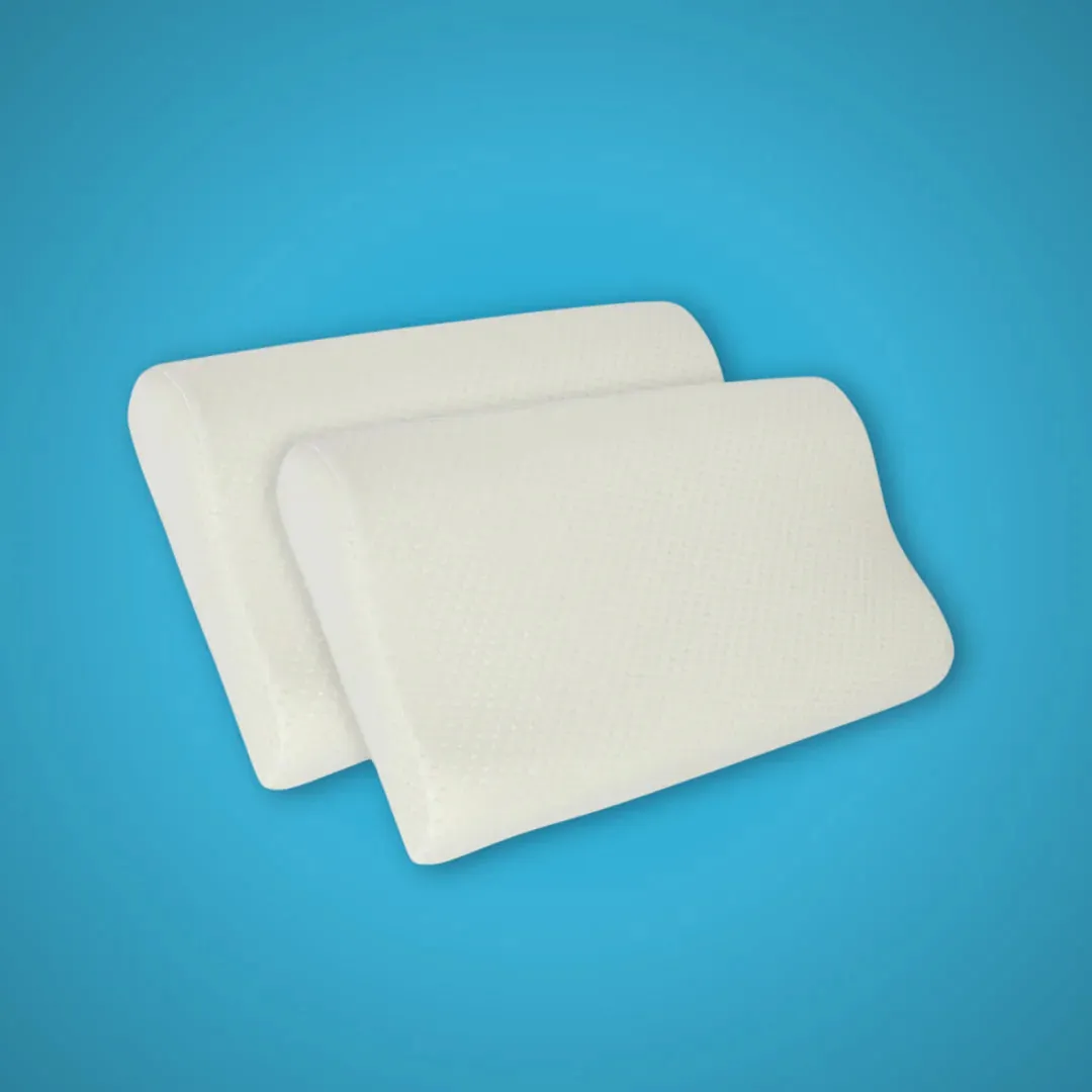 Contour Orthopedic Pillow with Memory Foam for Neck & Shoulder Pain