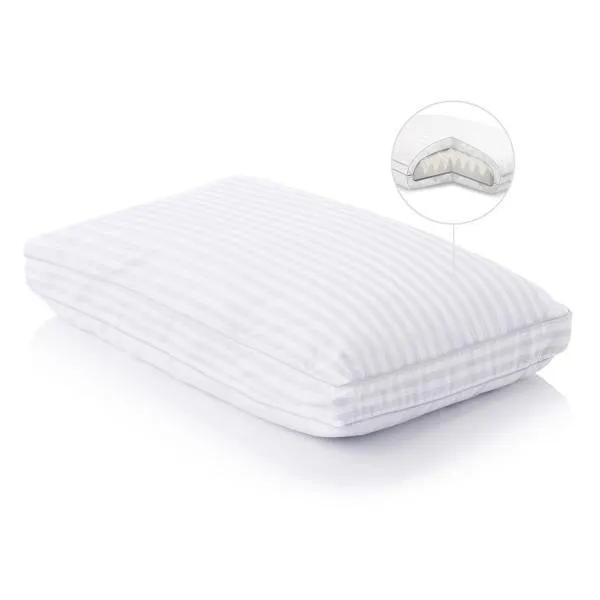 Convolution Gelled Microfiber Pillow