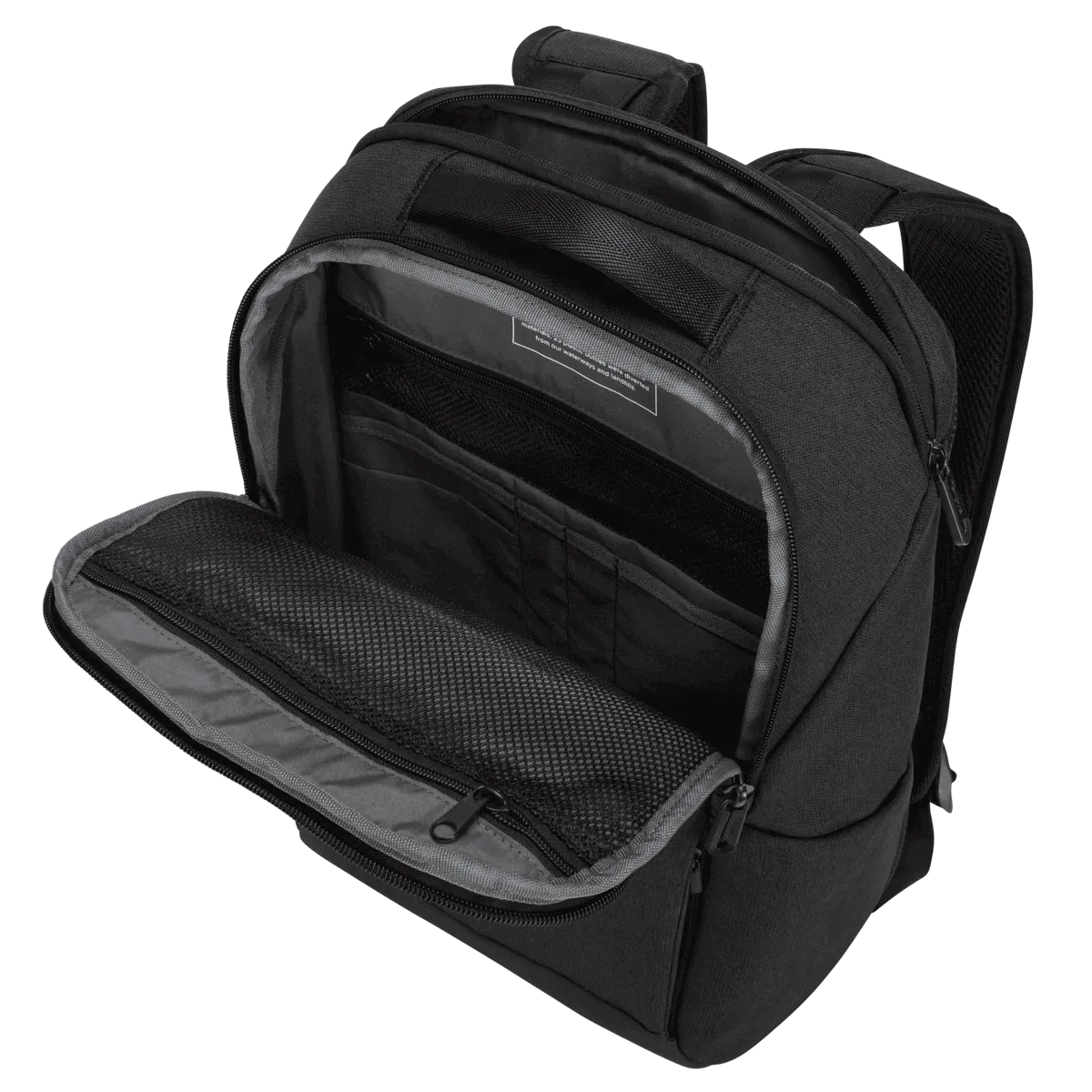 Cypress™ EcoSmart® Slim/Compact 15.6" Backpack (Black)
