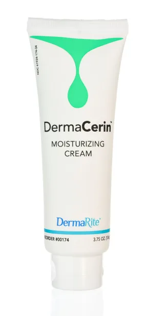 Dermarite DermaCerin® Moisture Therapy Cream, Latex-Free, Fragrance-Free 3-3/4 oz