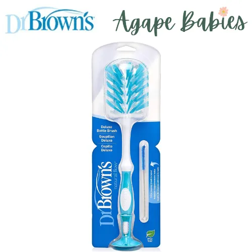 Dr. Brown's Deluxe Baby Bottle Brush - Blue