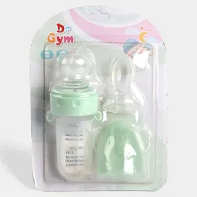 DR GYM Baby Spoon Feeder  Food Soother Set Green