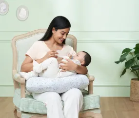 Duroflex Baby Supportive Cotton Feeding Pillow (Shapes)