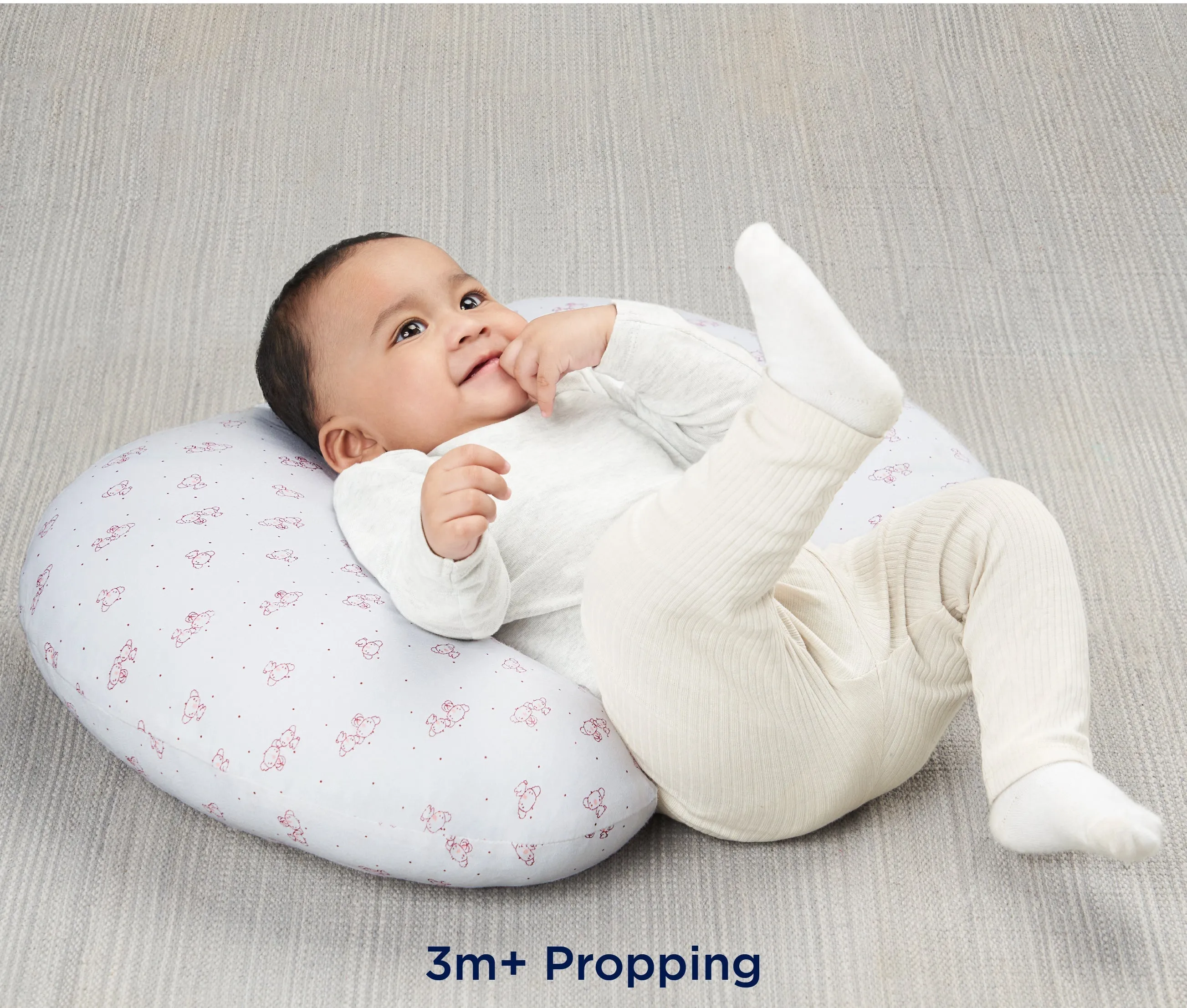 Duroflex Baby Supportive Cotton Feeding Pillow (Shapes)