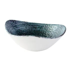 DX093 Churchill Homespun Chroma Blue Triangle Bowls 185mm (Pack of 12)