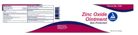 Dynarex 1192 Zinc Oxide Ointment 1 Each