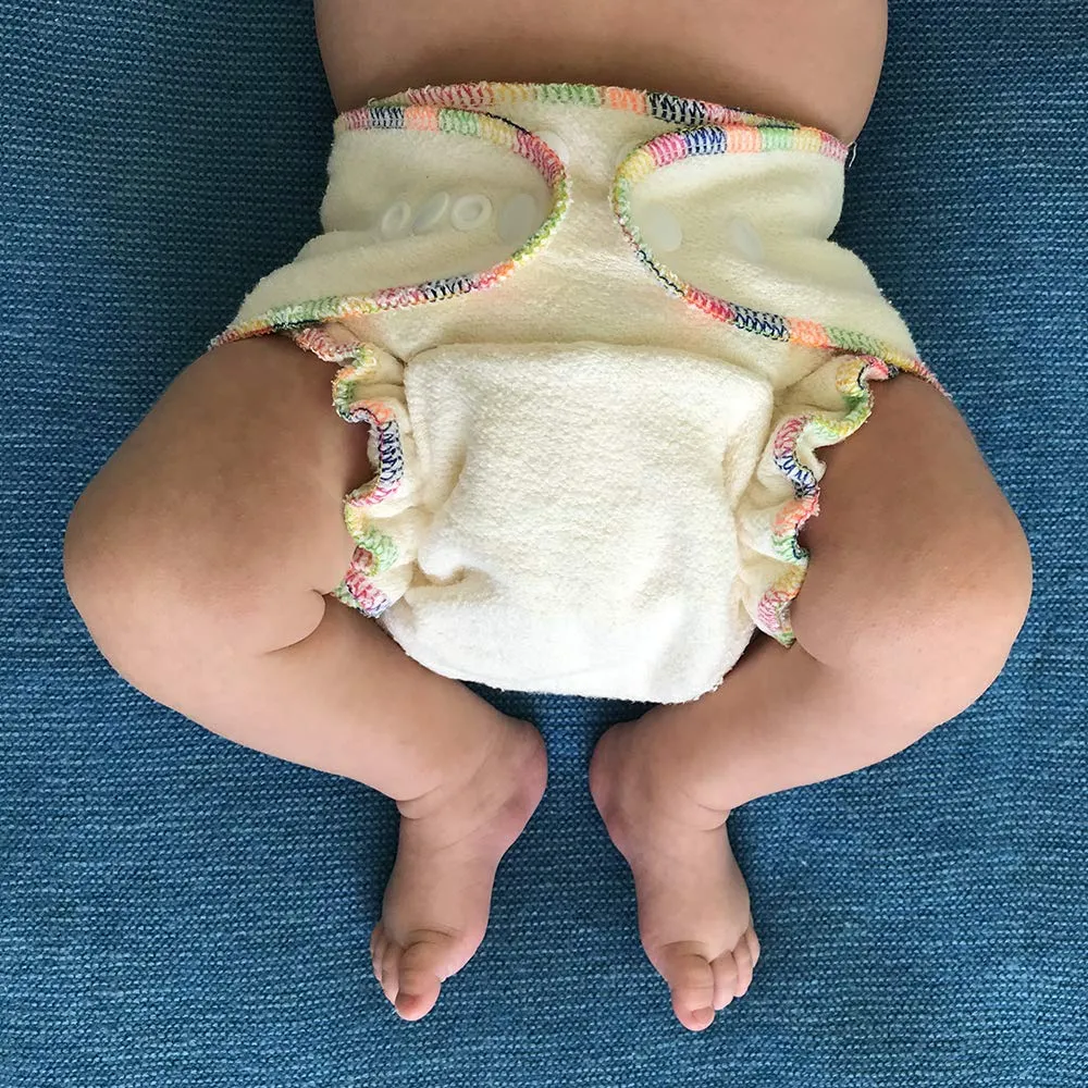 EcoAble: Hemp Fitted Baby Cloth Diaper