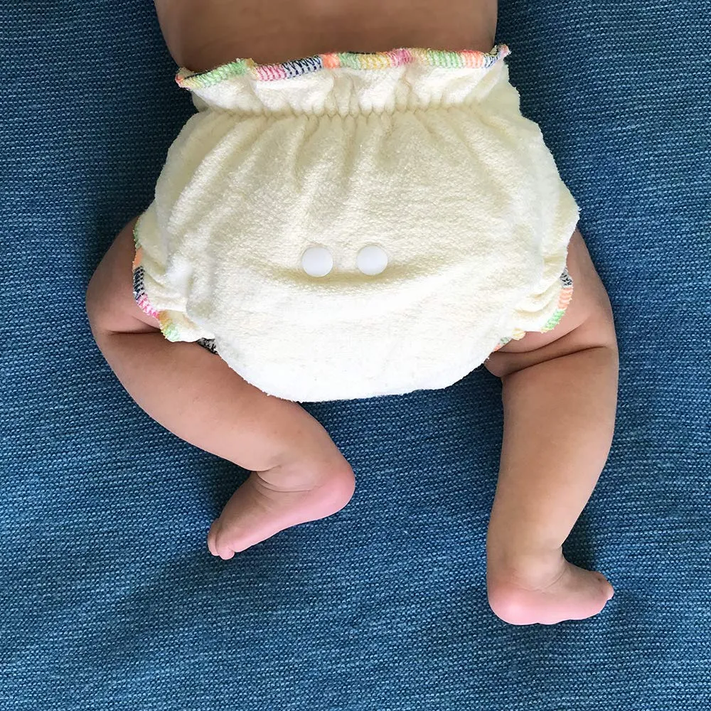 EcoAble: Hemp Fitted Baby Cloth Diaper