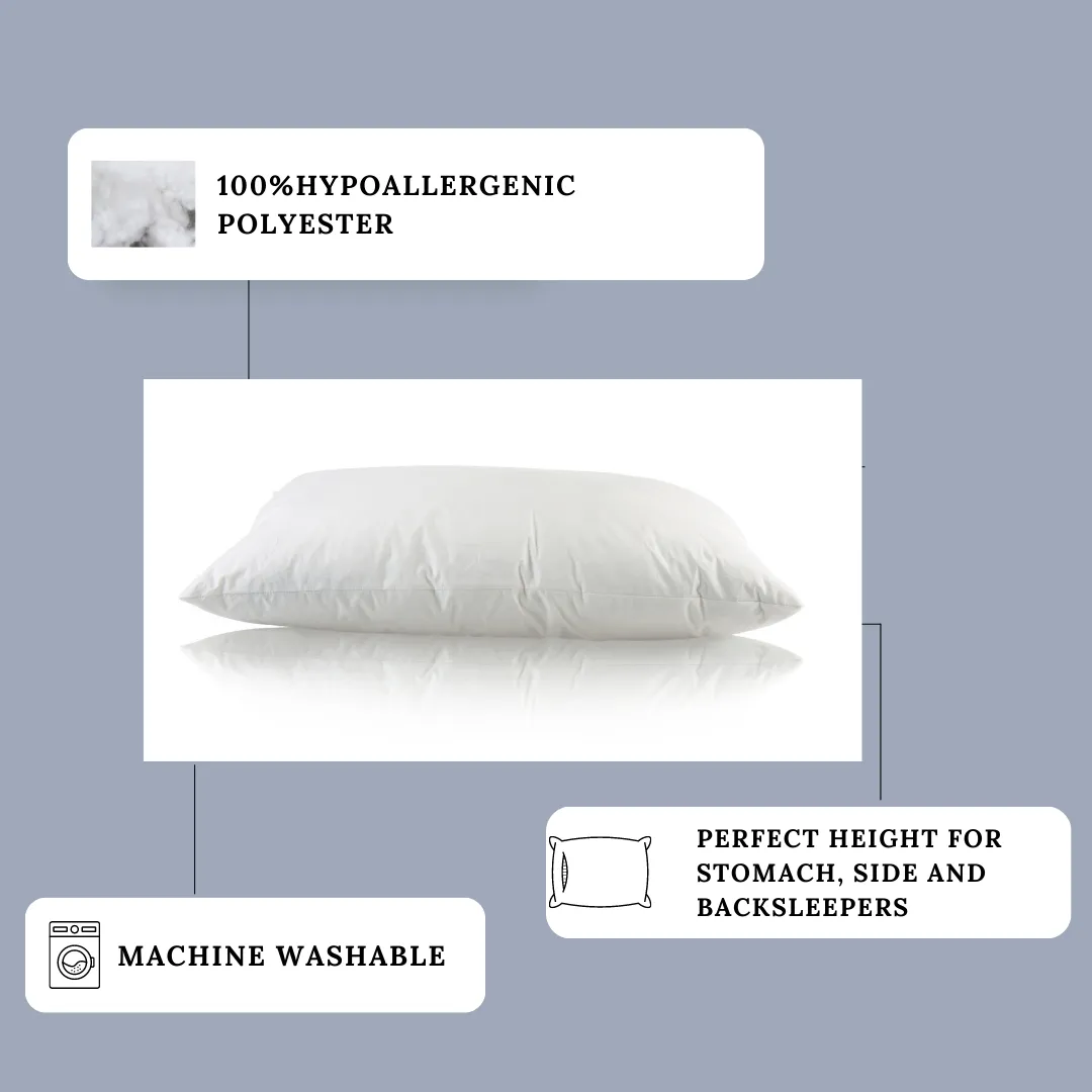 Envirosleep Dream Surrender Polyester Pillow | Medium Support