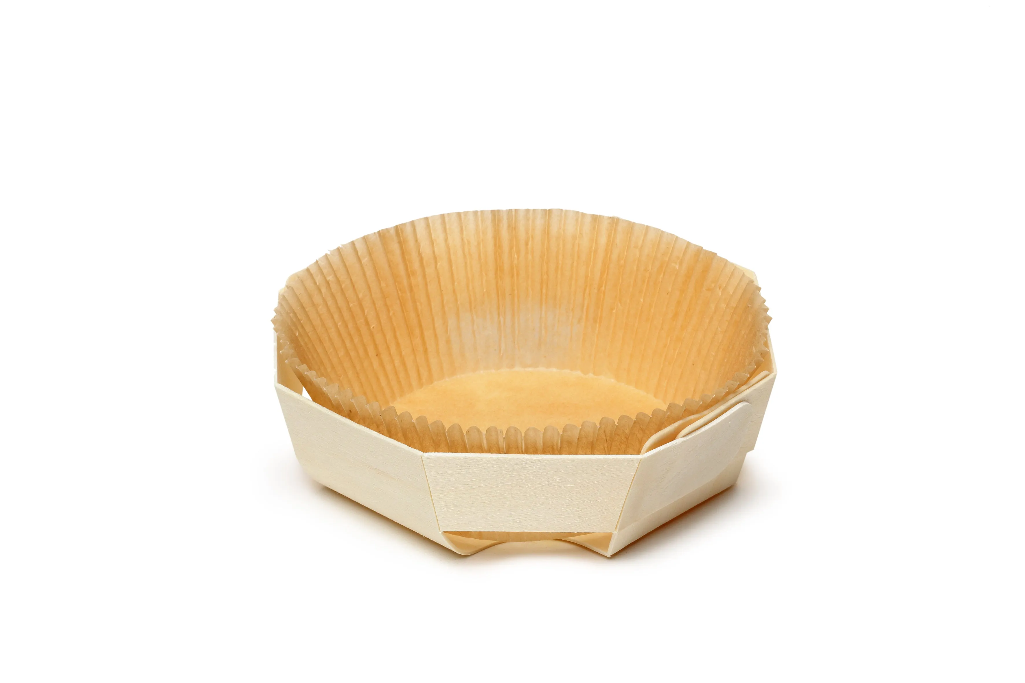 Esslly Wooden Baking Molds with Paper Liners (8 Trays   24 Liners) – Reusable, Eco-Friendly, and Oven-Safe