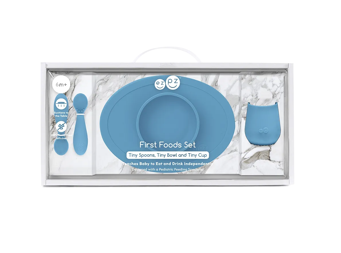 ezpz - First Foods Set Blue