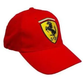 Ferrari Classic Shield Face Cap - Red