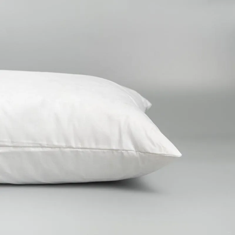 Fine Feather & Cotton Luxury Down Pillow Inner - Standard