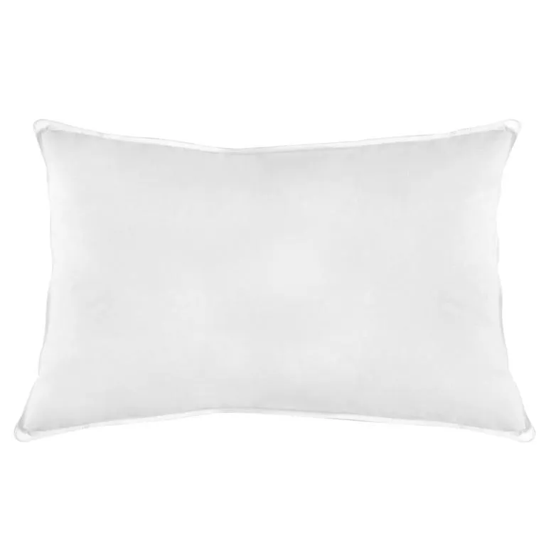 Fine Feather & Cotton Luxury Down Pillow Inner - Standard