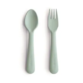Fork & Spoon Set | Sage