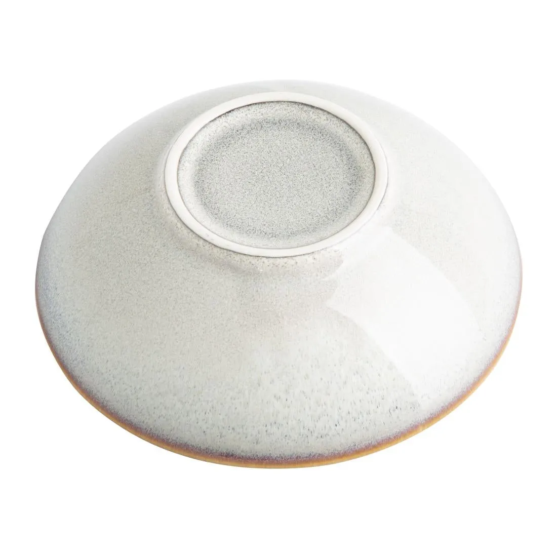FU192 Olympia Drift Grey Plain Coupe Bowls 155mm (Pack of 6)