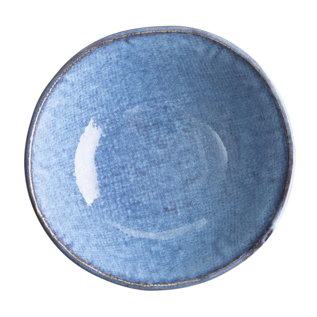 FU224 Olympia Denim Blue Coupe Bowls 160mm (Pack of 6)