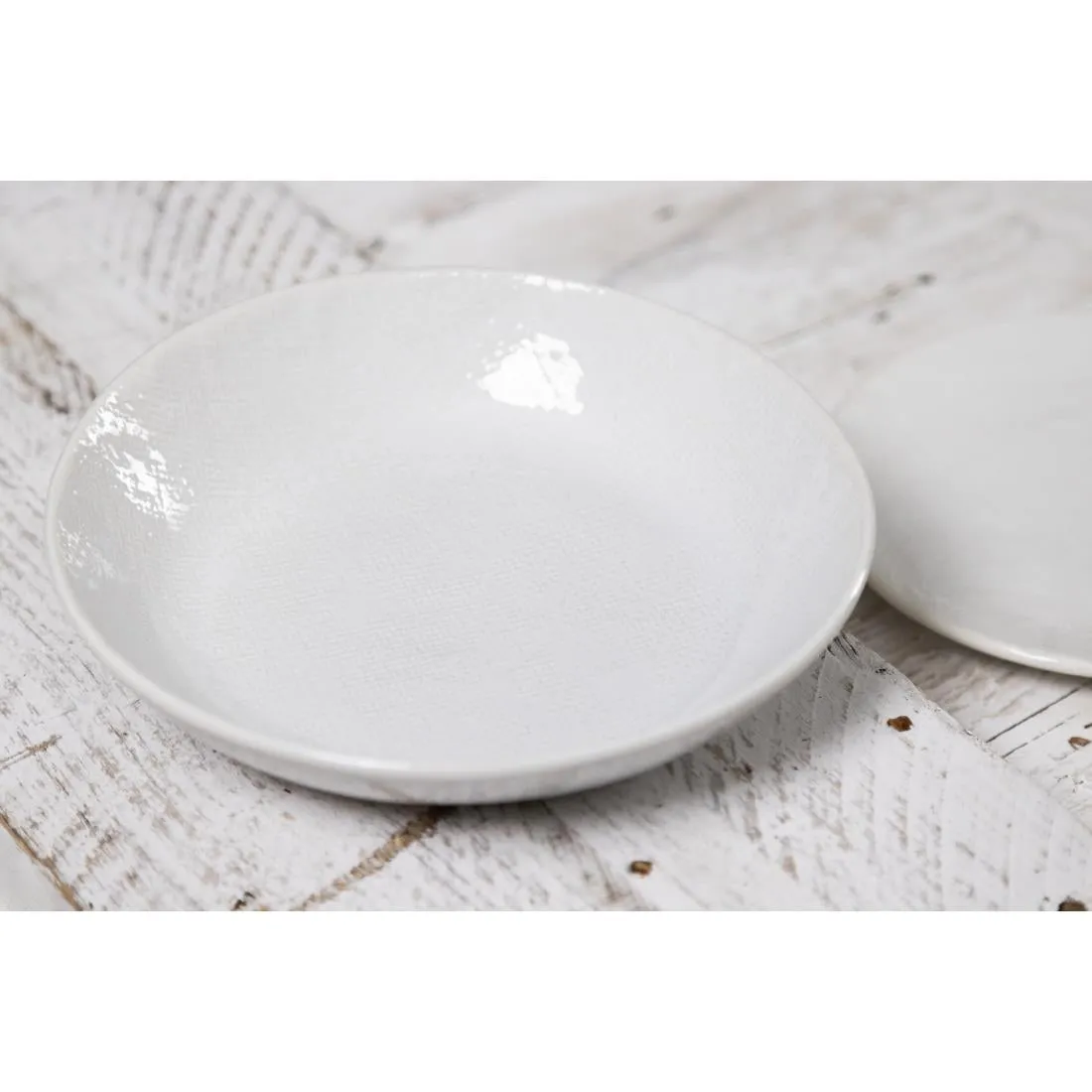 FU228 Olympia Denim White Coupe Bowls 220mm (Pack of 6)