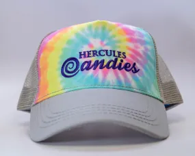 Hercules Candy tie dyed logo hat
