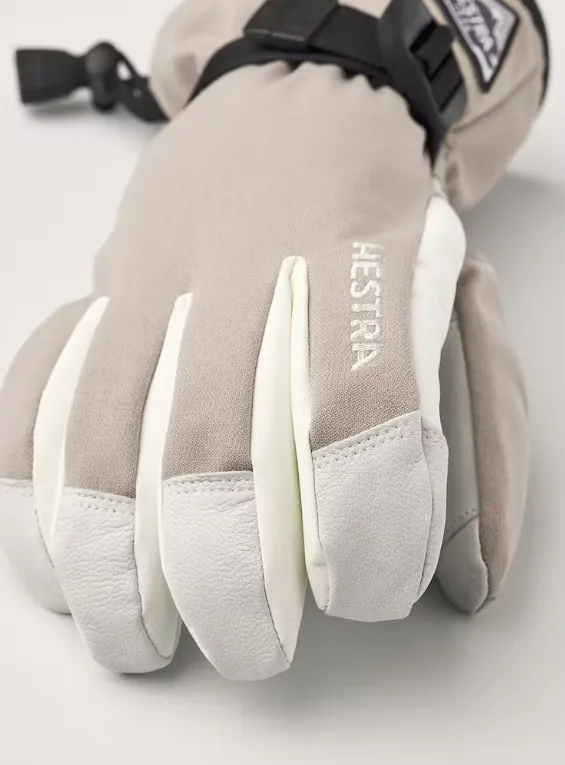 Hestra Powder Gauntlet 5-Finger Beige | Buy Hestra Powder Gauntlet 5-Finger Beige here | Outnorth