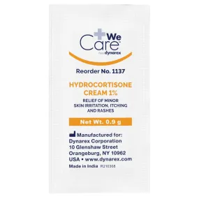 Hydrocortisone - 1% USP Cream Packet - 144 count