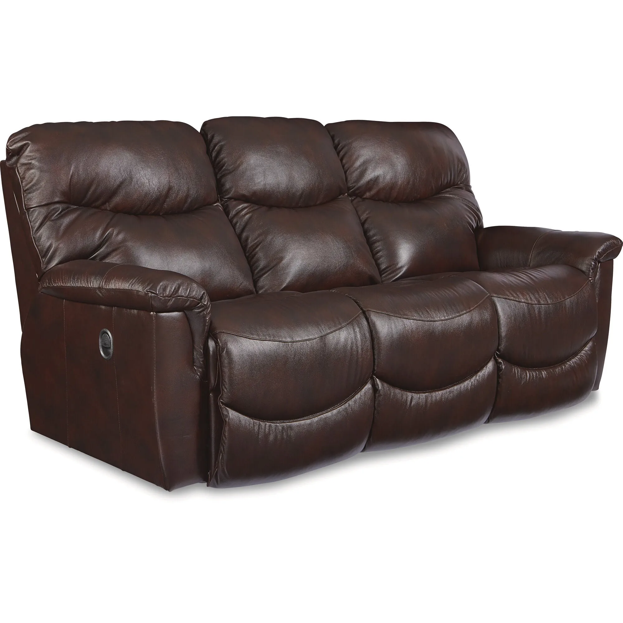 James Leather Reclining Sofa